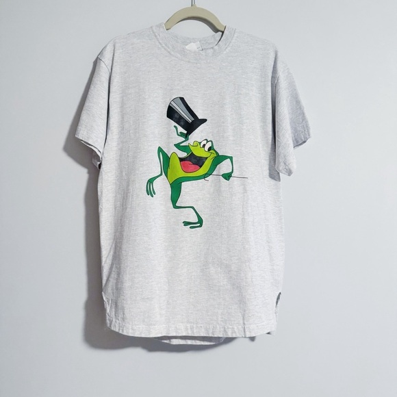 ACME Clothing Co. - Vintage Light Grey Looney Tunes Michigan J. Frog - Picture 1 of 4